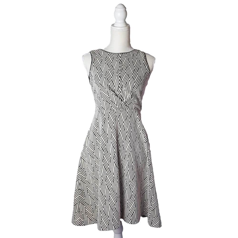 Banana Republic Womens Woven Geometric Dress - Picture 2 of 8